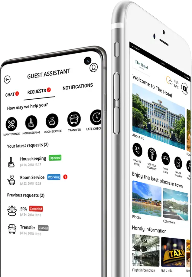 hotel mobile app